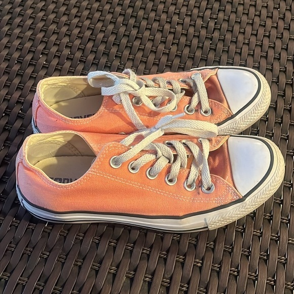 * Converse All Star Peach Unisex Low Top Casual Women’s size 6.5 Sneakers - Picture 6 of 12